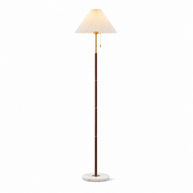 Maribel Vintage Pleated Floor Lamp