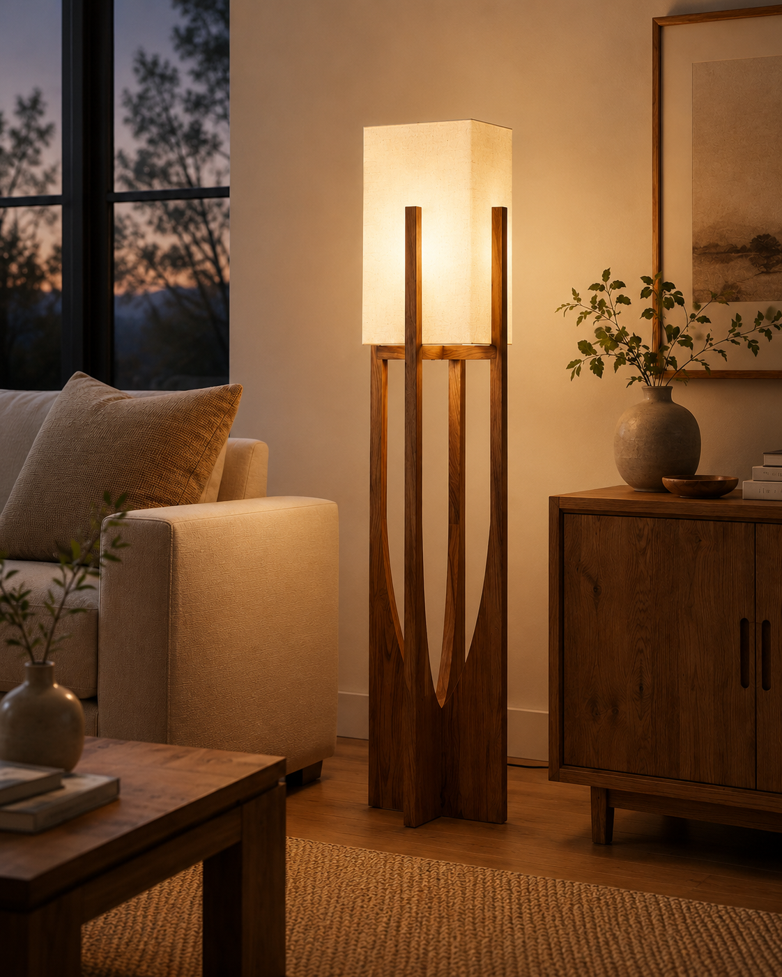 Cedarline Fairbanks Floor Lamp