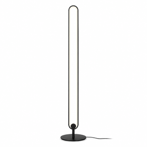 Haloform Modern Minimalist LED Standing Oval Floor Lamp