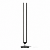 Haloform Modern Minimalist LED Standing Oval Floor Lamp