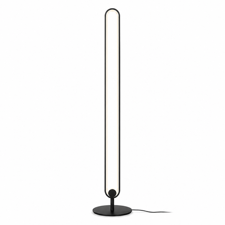 Haloform Modern Minimalist LED Standing Oval Floor Lamp — studio product image