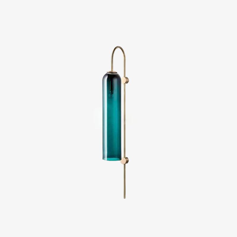 Viridian Green Glass Wall Light