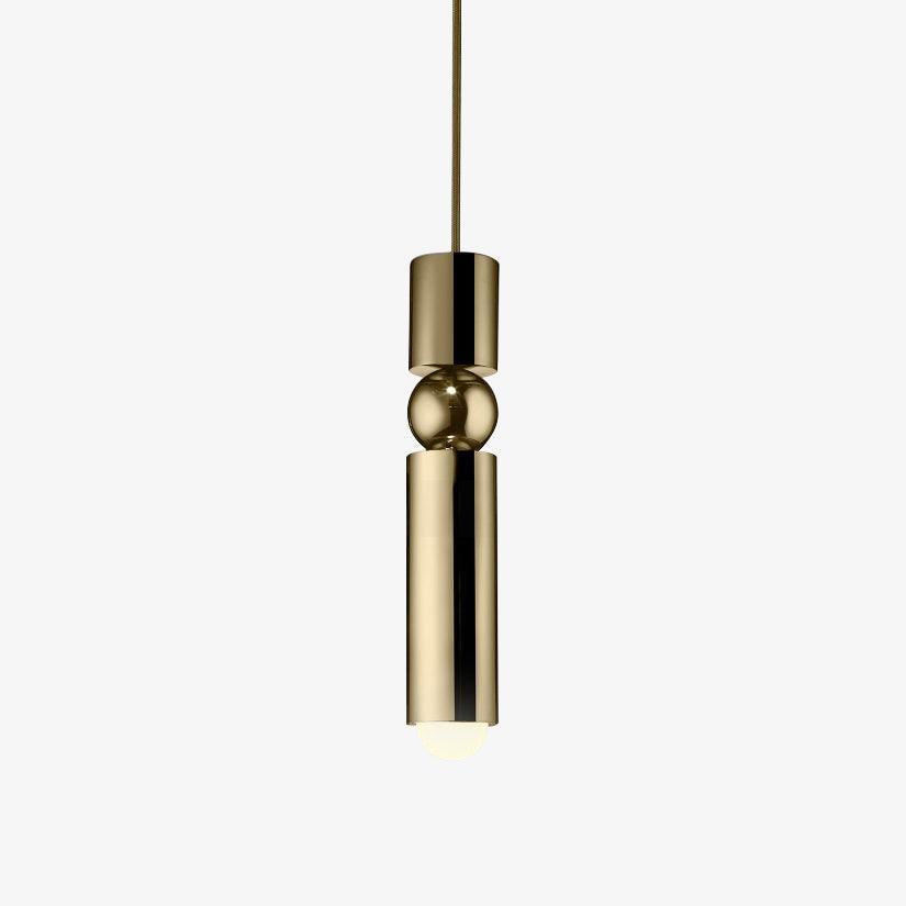 Equilune Sphere and Cylinder Pendant Light