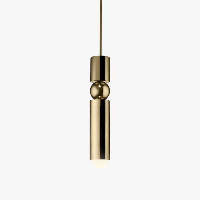 Equilune Sphere and Cylinder Pendant Light