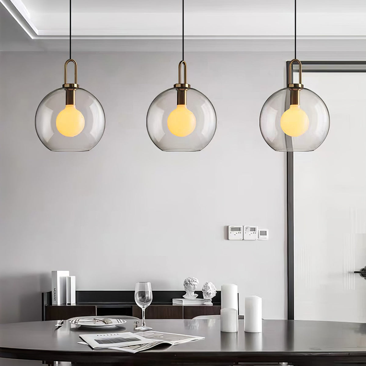 Pendulum Glass Pendant Lamp – image 15