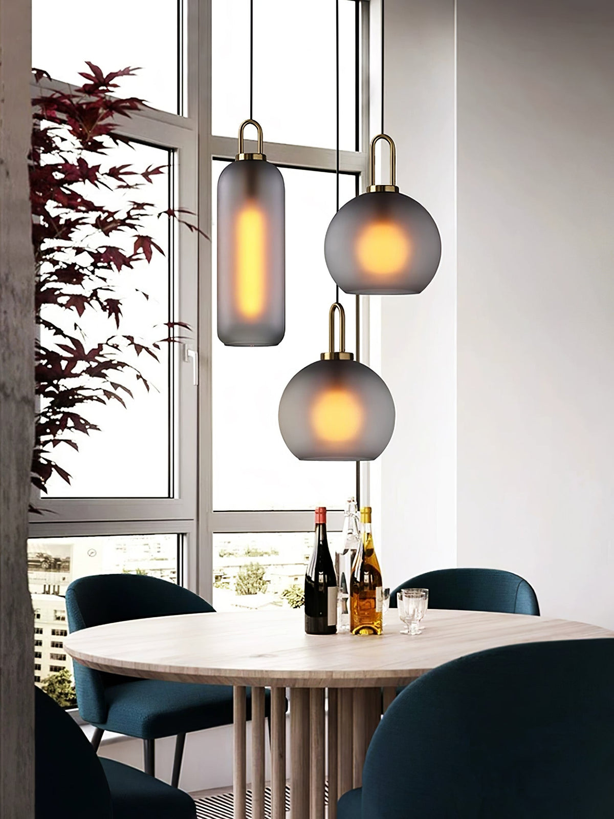 Pendulum Glass Pendant Lamp – image 14