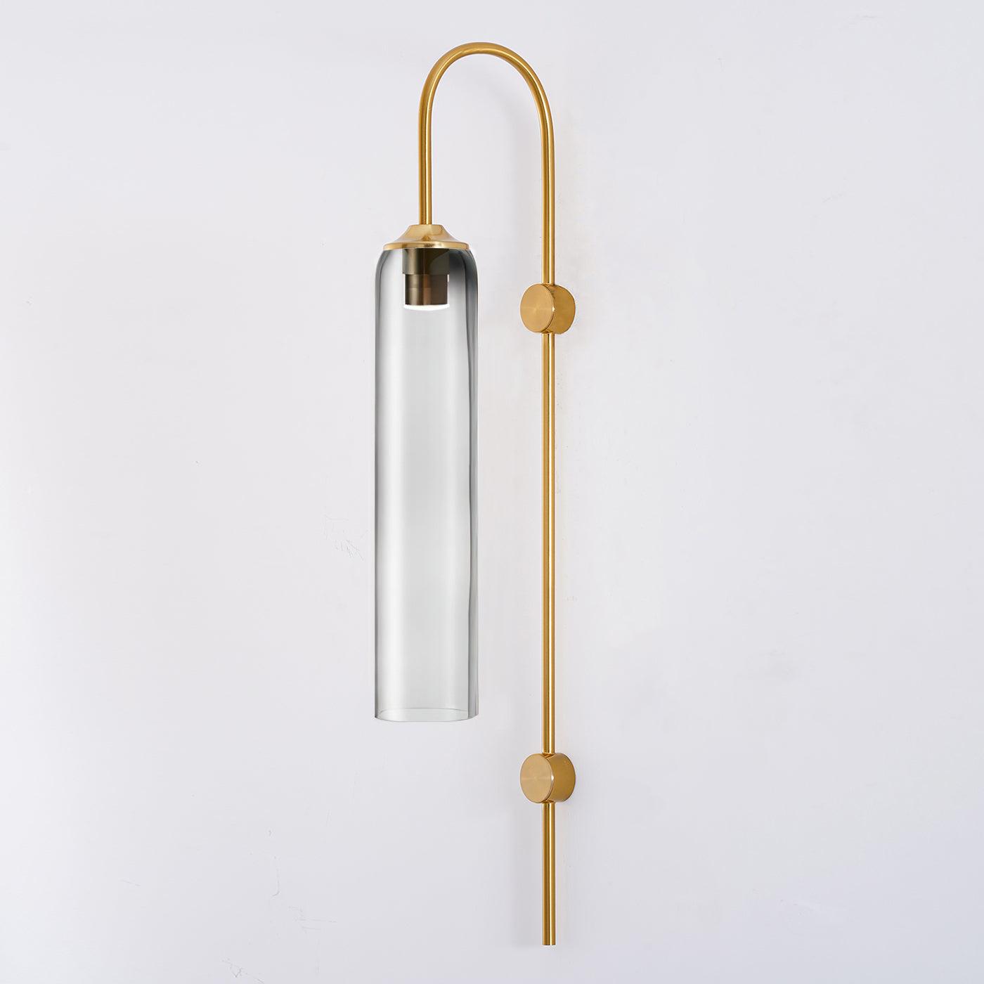 Viridian Green Glass Wall Light