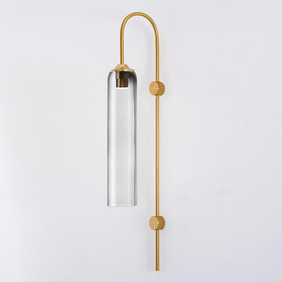 Viridian Green Glass Wall Light