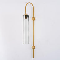 Viridian Green Glass Wall Light