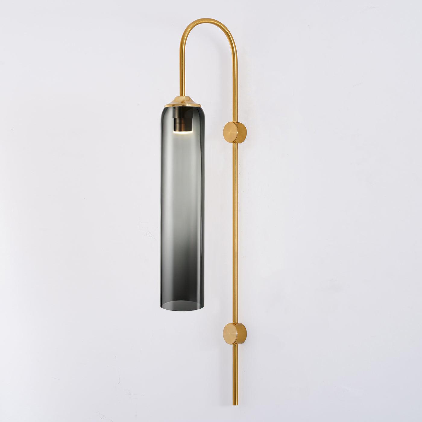 Viridian Green Glass Wall Light