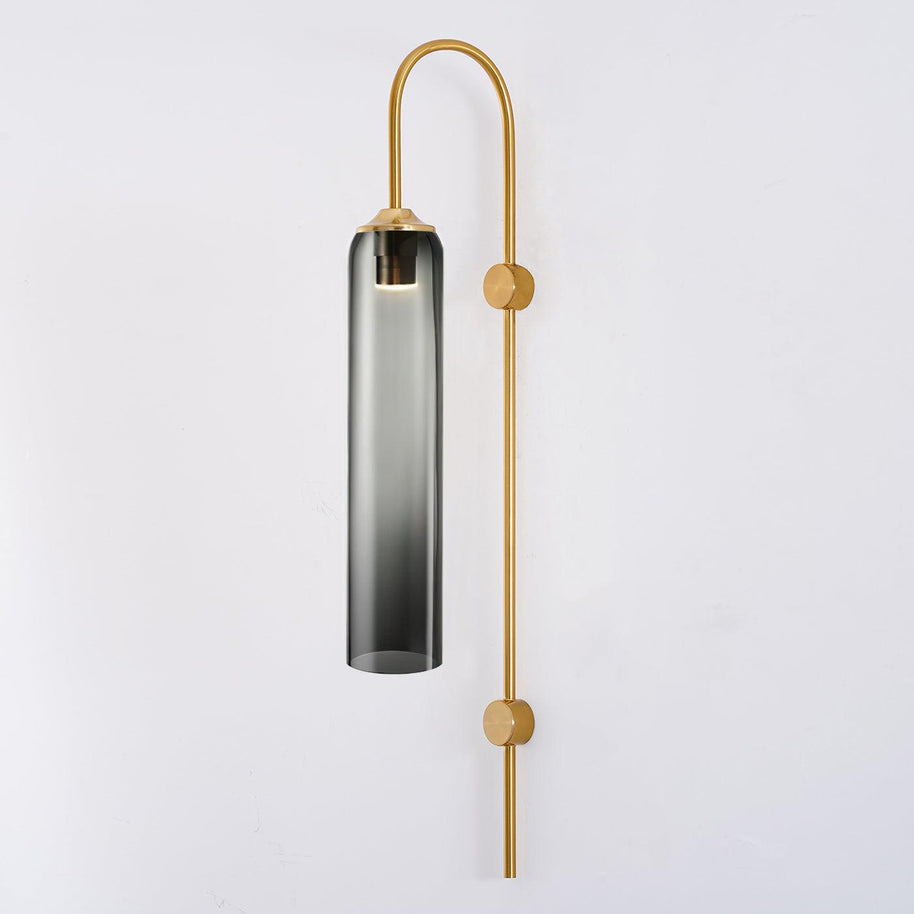 Viridian Green Glass Wall Light