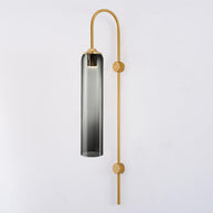 Viridian Green Glass Wall Light