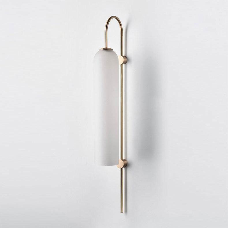 Viridian Green Glass Wall Light