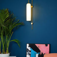 Viridian Green Glass Wall Light