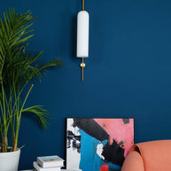 Viridian Green Glass Wall Light