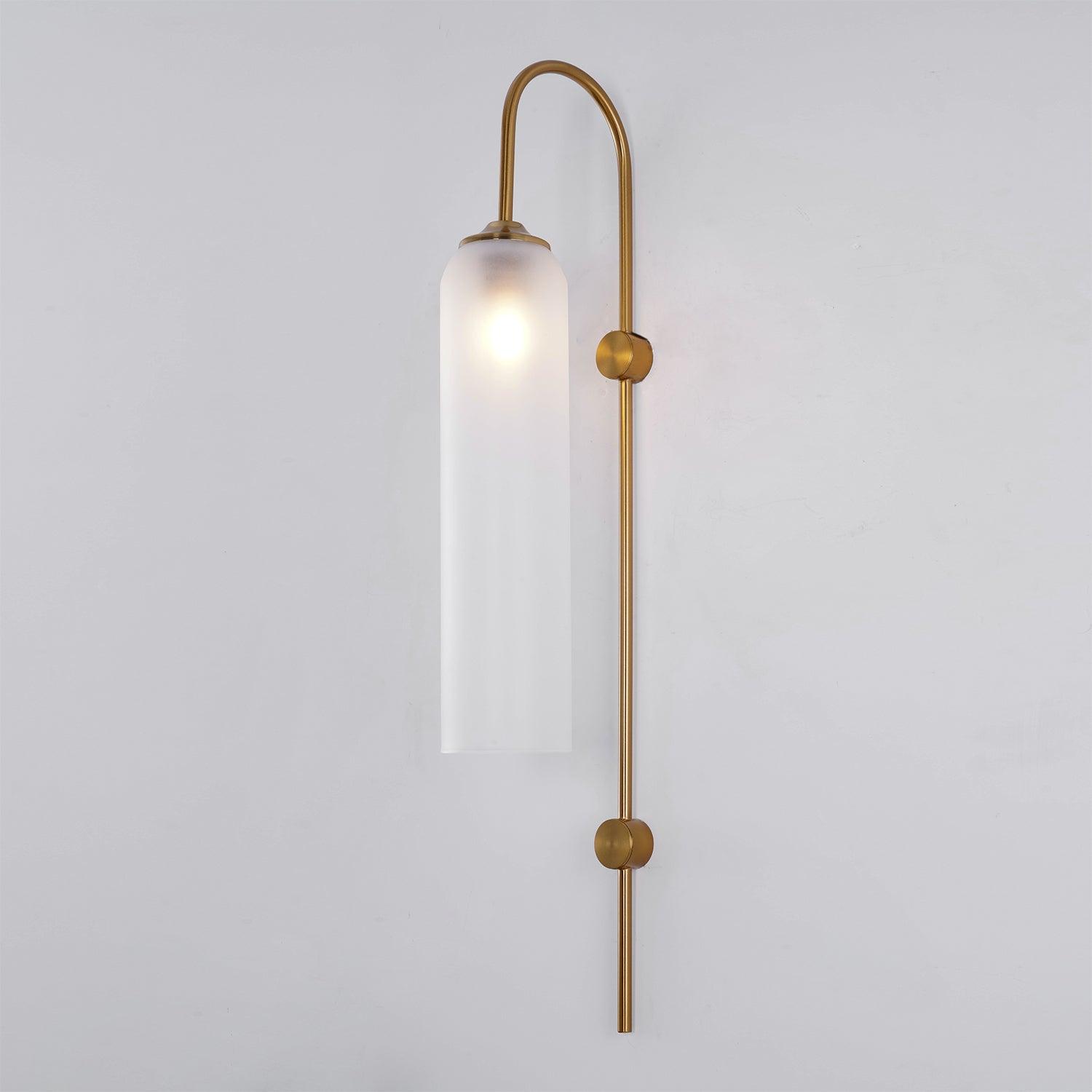 Viridian Green Glass Wall Light