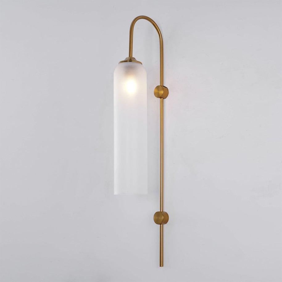 Viridian Green Glass Wall Light