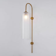 Viridian Green Glass Wall Light
