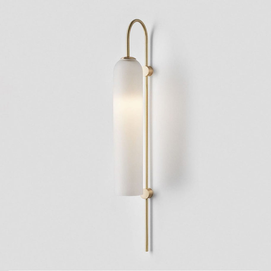 Viridian Green Glass Wall Light
