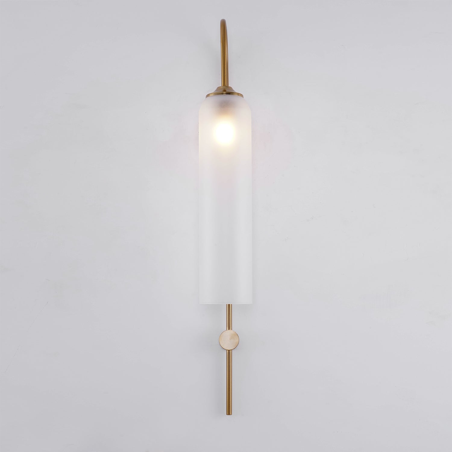 Viridian Green Glass Wall Light