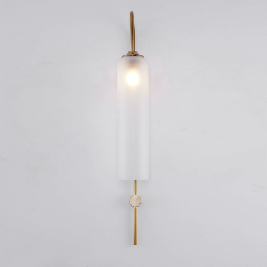 Viridian Green Glass Wall Light