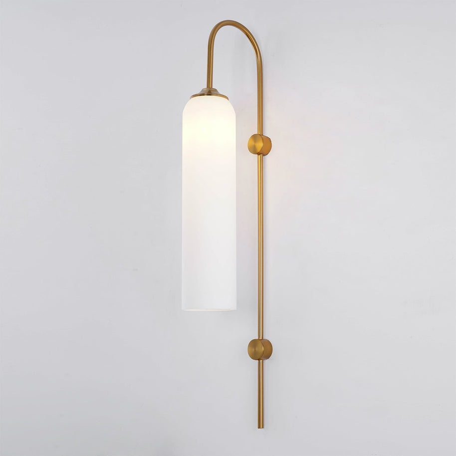 Viridian Green Glass Wall Light