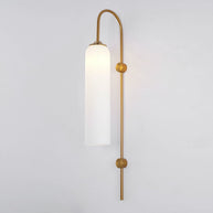 Viridian Green Glass Wall Light