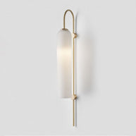 Viridian Green Glass Wall Light
