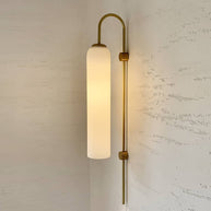 Viridian Green Glass Wall Light