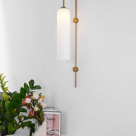 Viridian Green Glass Wall Light