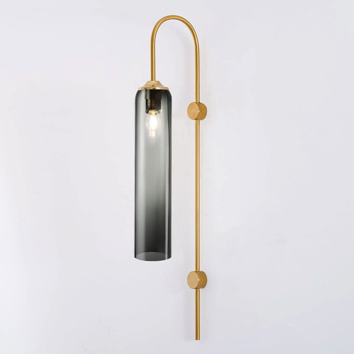 Viridian Green Glass Wall Light