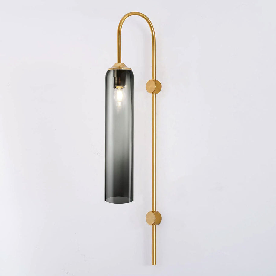 Viridian Green Glass Wall Light