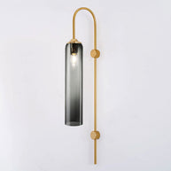 Viridian Green Glass Wall Light