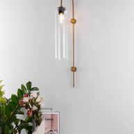 Viridian Green Glass Wall Light