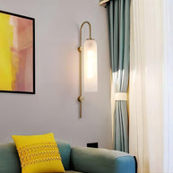 Viridian Green Glass Wall Light