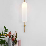 Viridian Green Glass Wall Light