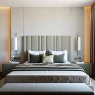 Viridian Green Glass Wall Light