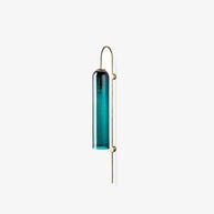 Viridian Green Glass Wall Light