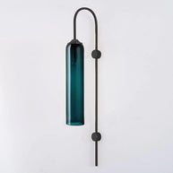 Viridian Green Glass Wall Light