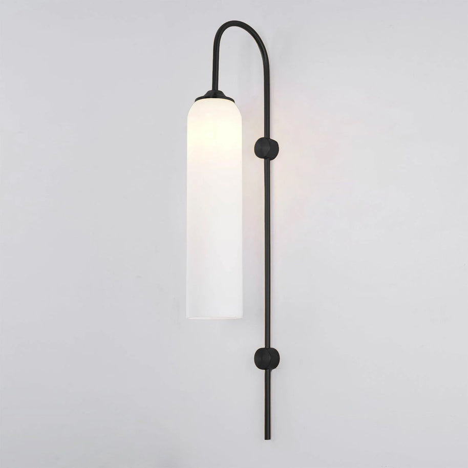 Viridian Green Glass Wall Light
