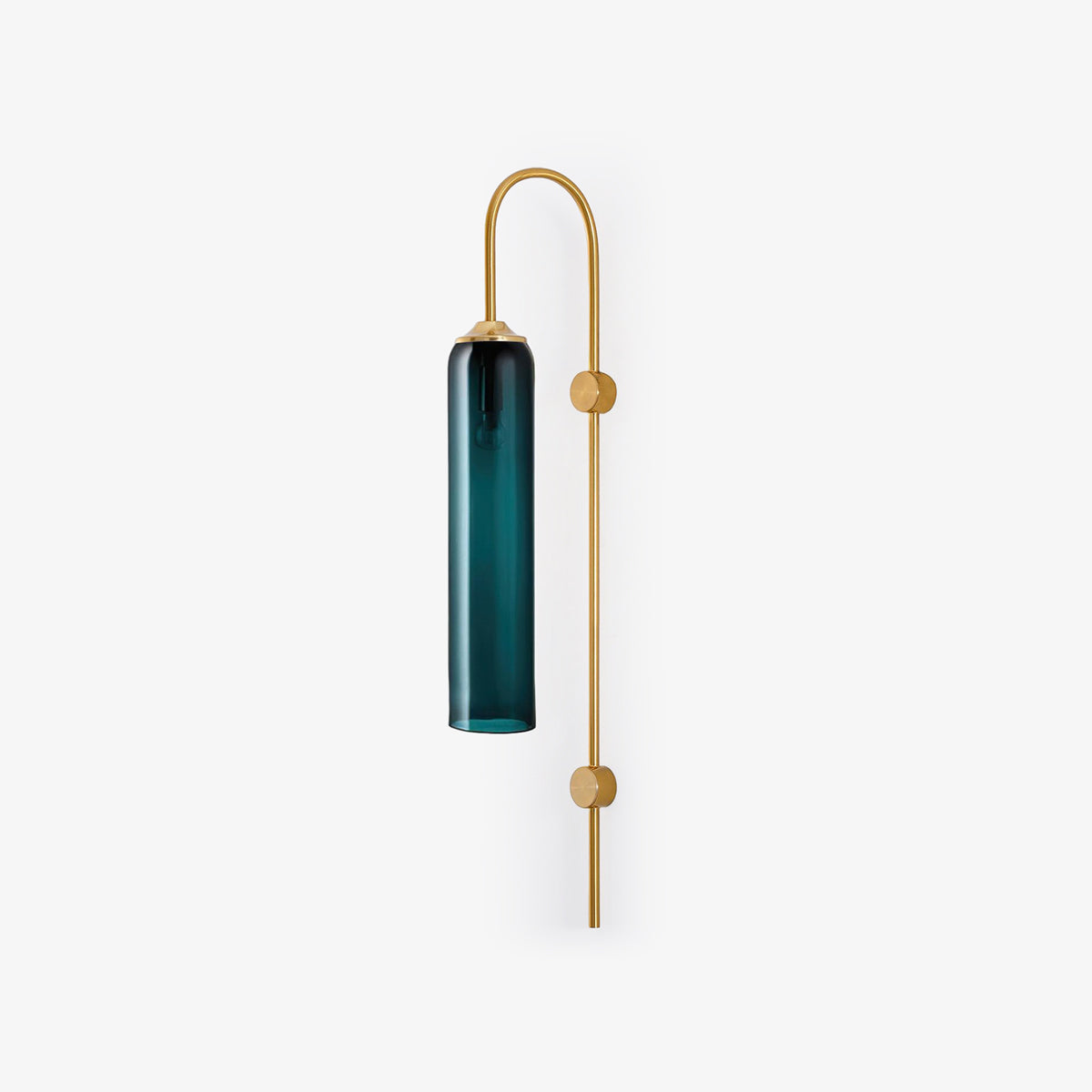 Viridian Green Glass Wall Light
