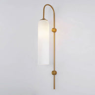 Viridian Green Glass Wall Light