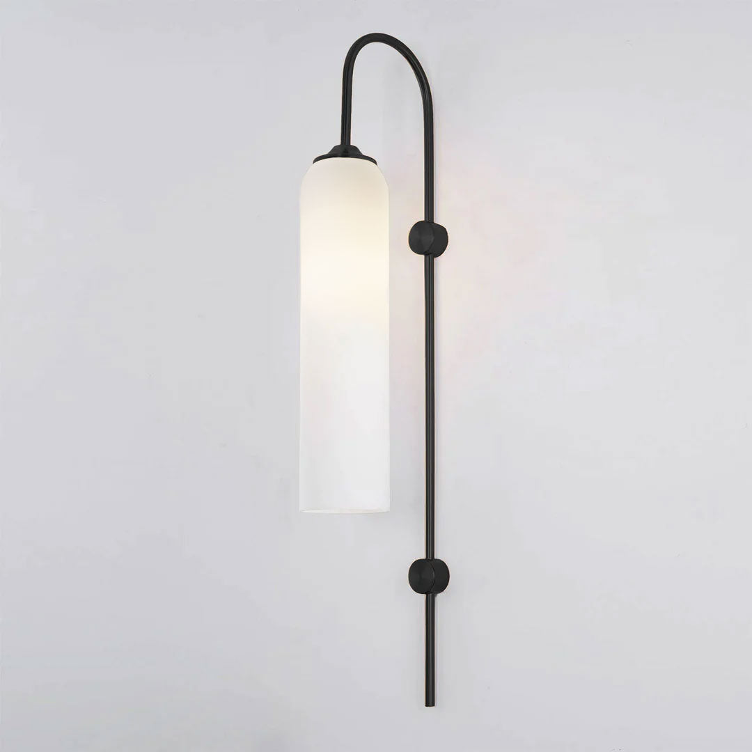 Viridian Green Glass Wall Light