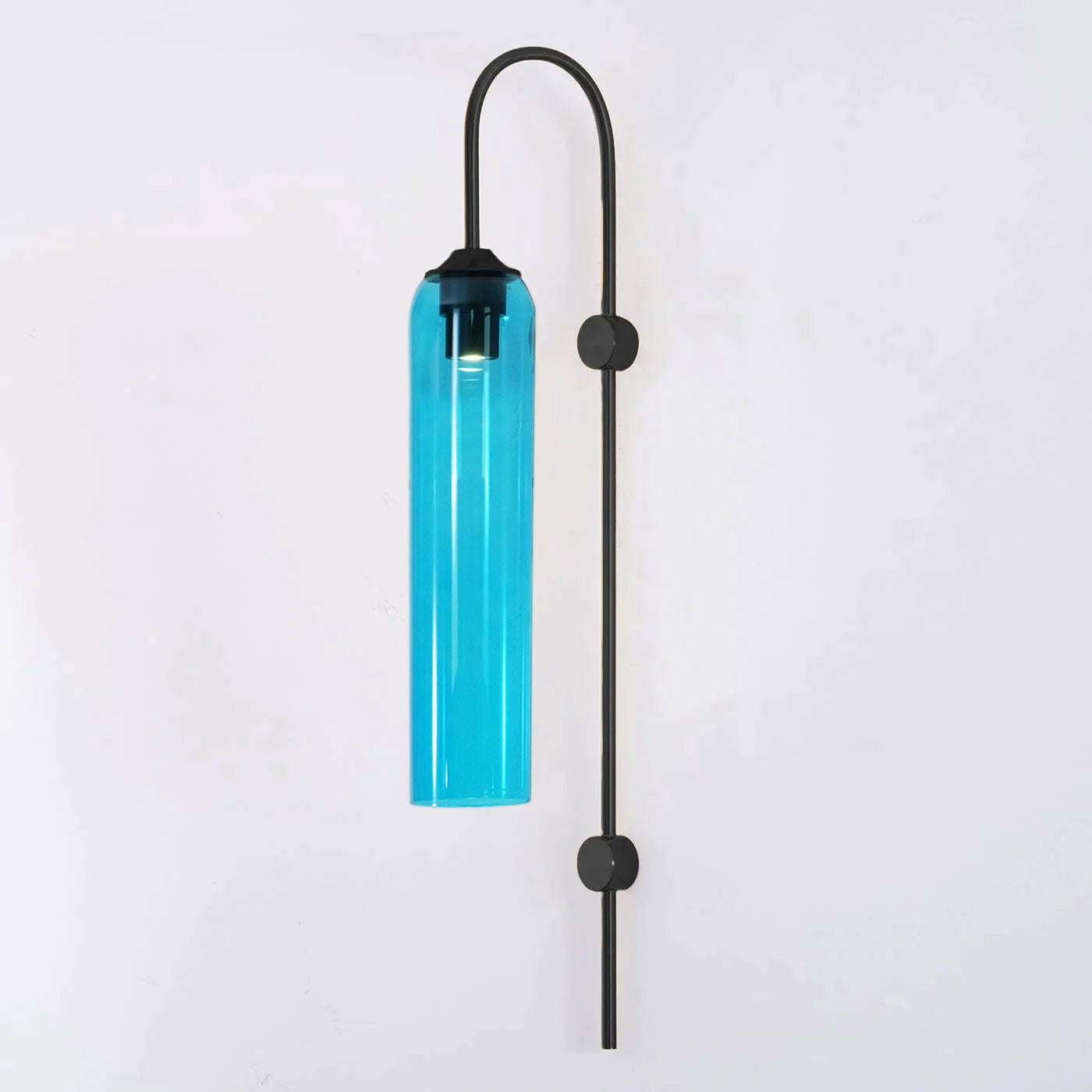 Viridian Green Glass Wall Light