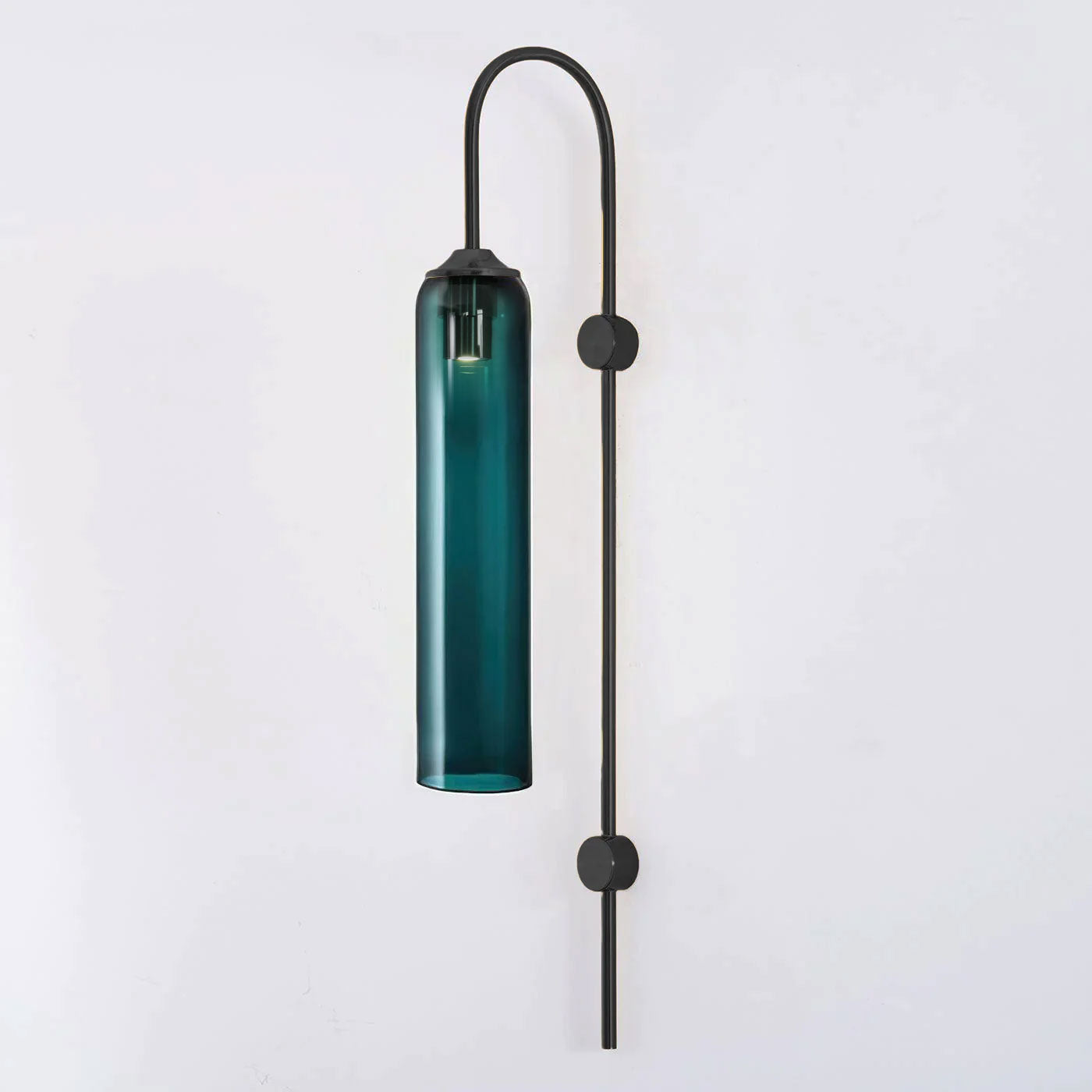 Viridian Green Glass Wall Light
