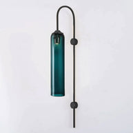 Viridian Green Glass Wall Light