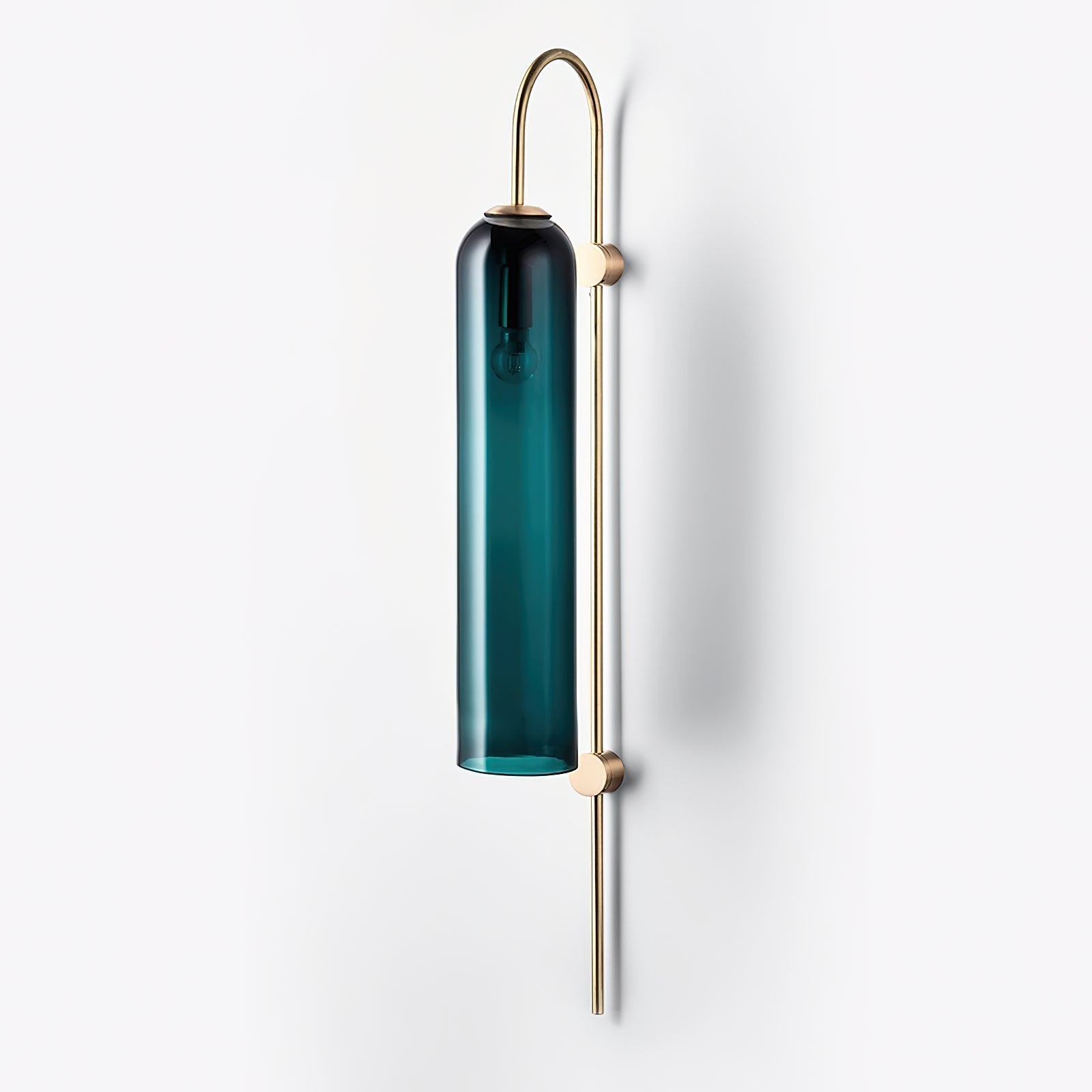 Viridian Green Glass Wall Light