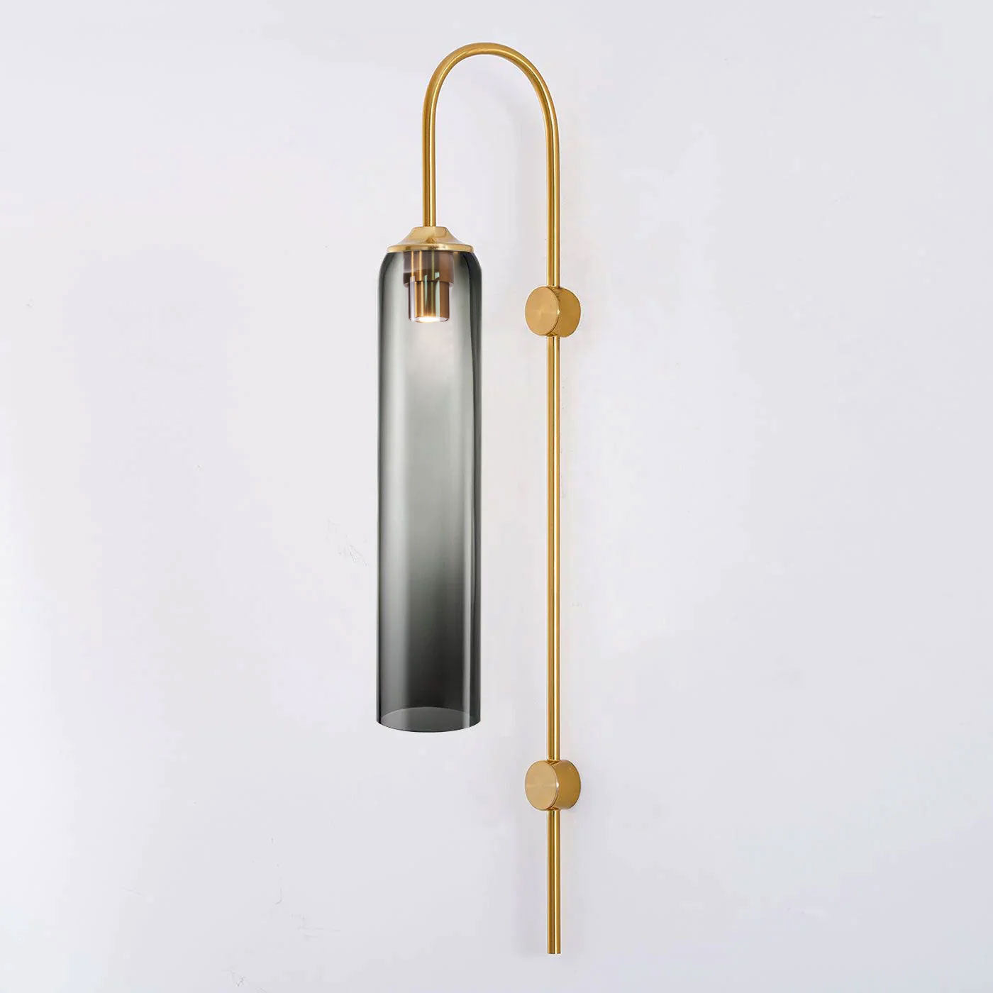 Viridian Green Glass Wall Light