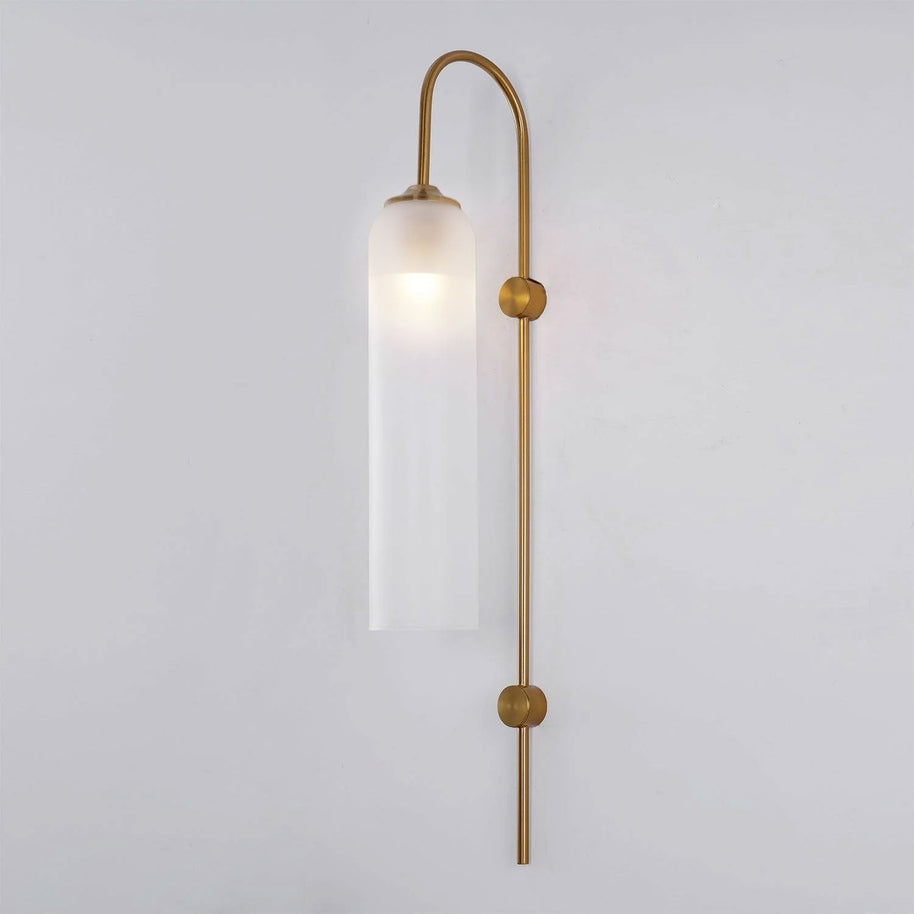 Viridian Green Glass Wall Light