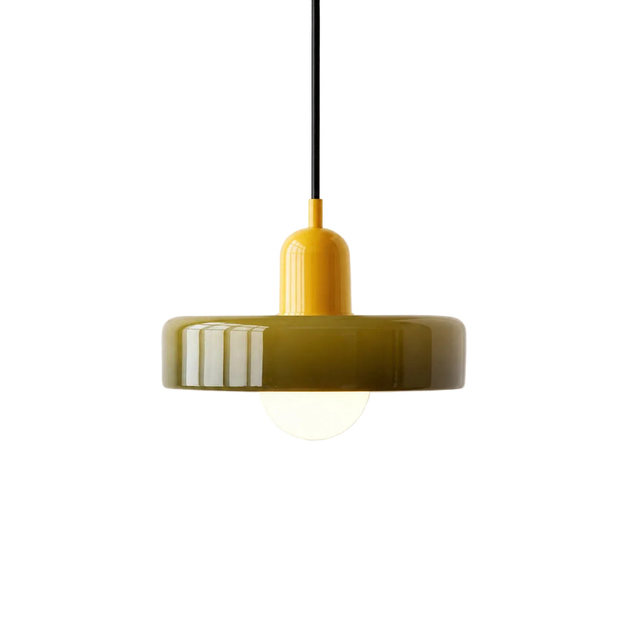 Liora Bauhaus Stained Glass Pendant Light - product hero image for Comvilo lighting